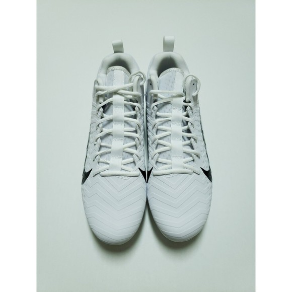 Nike Alpha Menace Pro 2 Low White Black Football Cleats CV6477-100 Men Size 13.5 main image 2